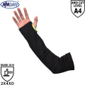 NMSAFETY ANSI Cut Resistant Level A4 HPPE Knitted Sleeves with Thumb Holes